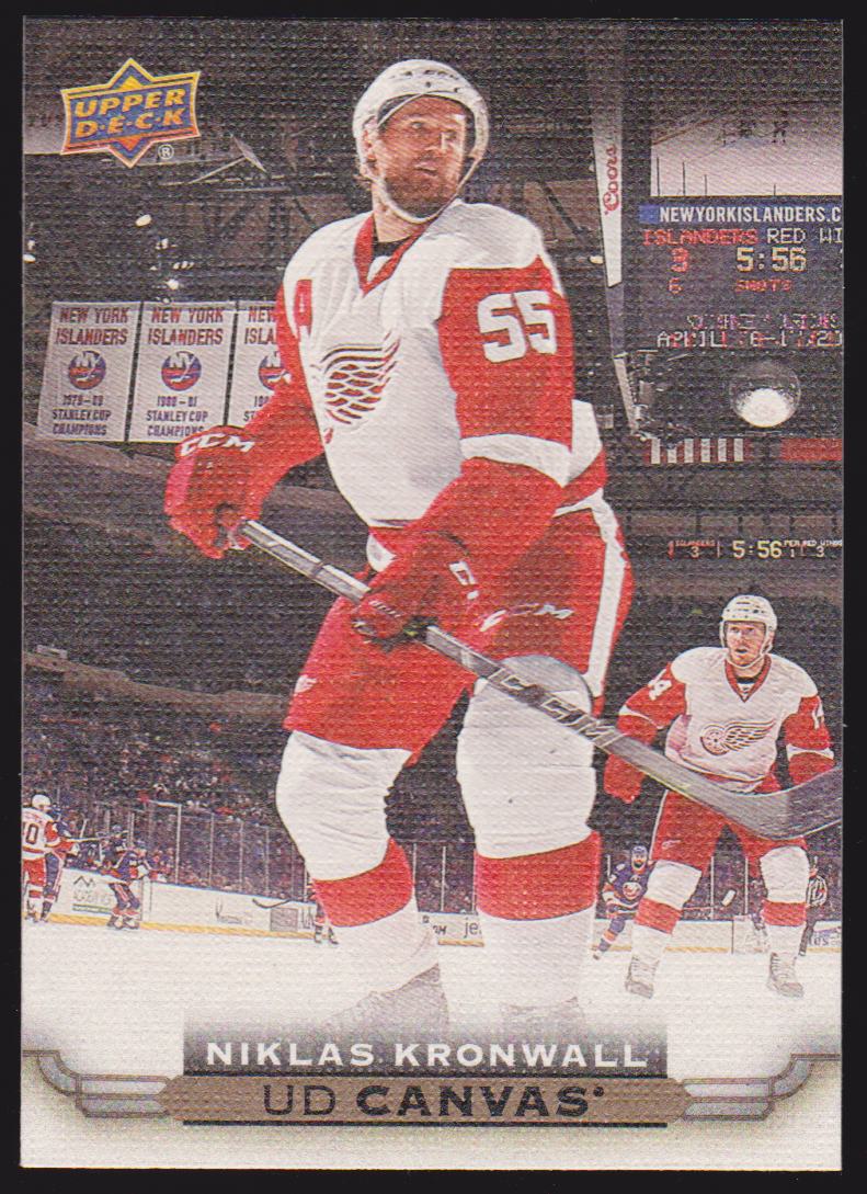 (image for) 2015-16 Upper Deck Canvas #C30 Niklas Kronwall