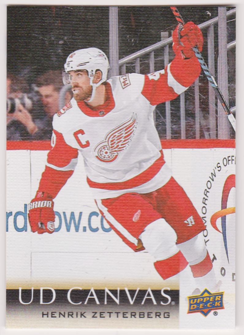 (image for) 2018-19 Upper Deck Canvas #C31 Henrik Zetterberg