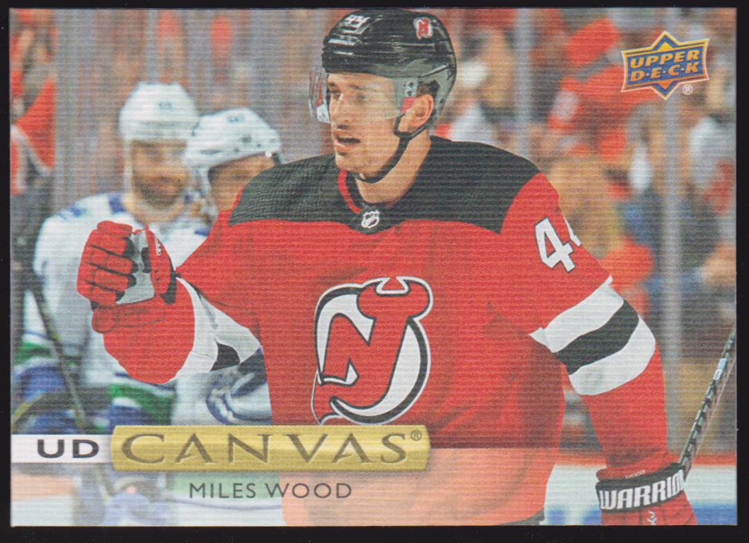 (image for) 2019-20 Upper Deck Canvas #C38 Miles Wood