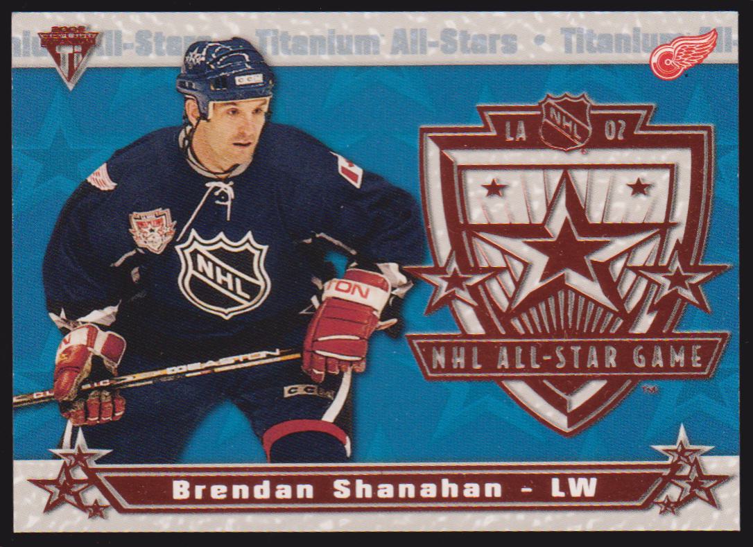 2001-02 Titanium All-Stars #10 Brendan Shanahan (image for) 2001-02 Titanium All-Stars #10 Brendan Shanahan
