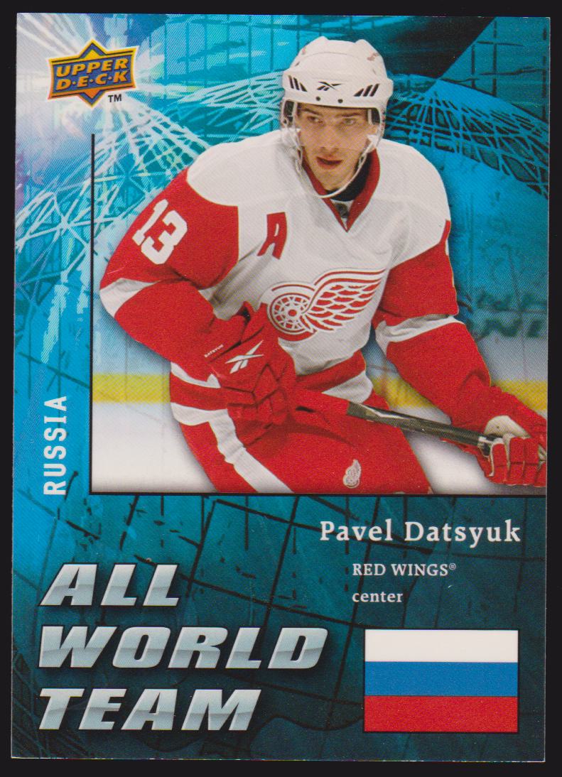 2009-10 Upper Deck All World #AW8 Pavel Datsyuk (image for) 2009-10 Upper Deck All World #AW8 Pavel Datsyuk