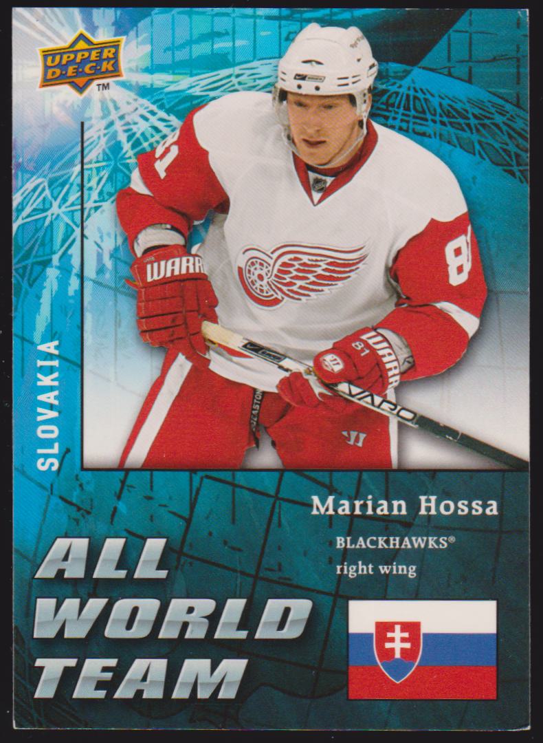 2009-10 Upper Deck All World #AW1 Marian Hossa (image for) 2009-10 Upper Deck All World #AW1 Marian Hossa