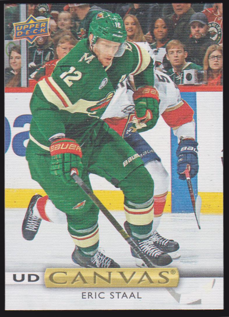 2019-20 Upper Deck Canvas #C58 Eric Staal (image for) 2019-20 Upper Deck Canvas #C58 Eric Staal