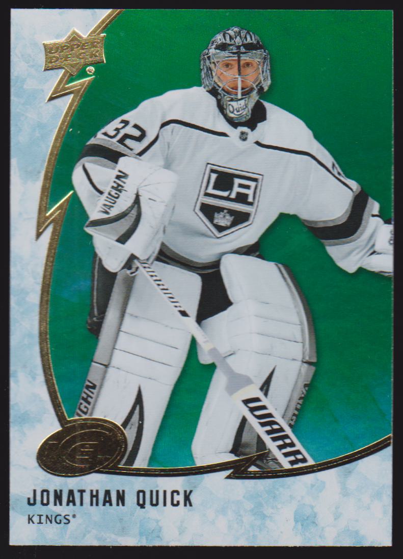 2019-20 Upper Deck Ice Green #5 Jonathan Quick (image for) 2019-20 Upper Deck Ice Green #5 Jonathan Quick