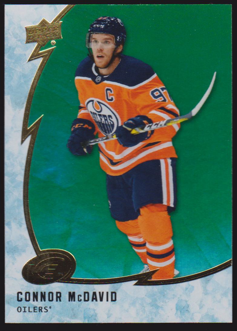 2019-20 Upper Deck Ice Green #48 Connor McDavid (image for) 2019-20 Upper Deck Ice Green #48 Connor McDavid