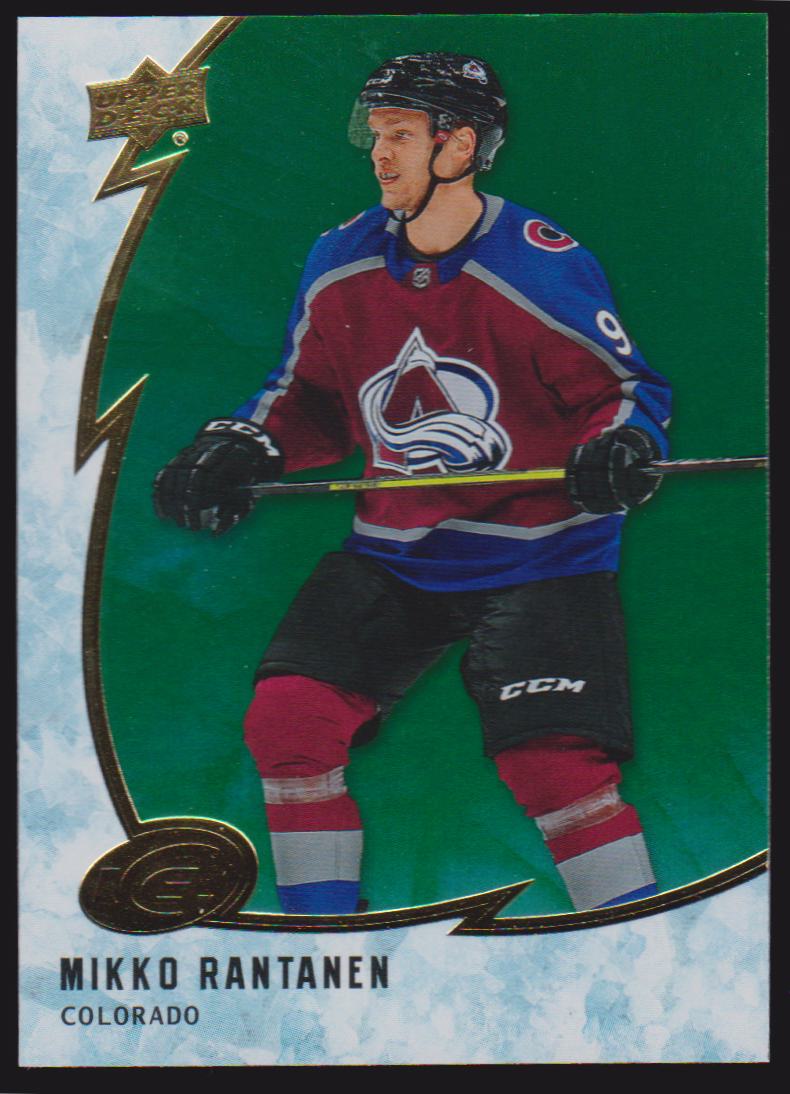2019-20 Upper Deck Ice Green #19 Mikko Rantanen (image for) 2019-20 Upper Deck Ice Green #19 Mikko Rantanen