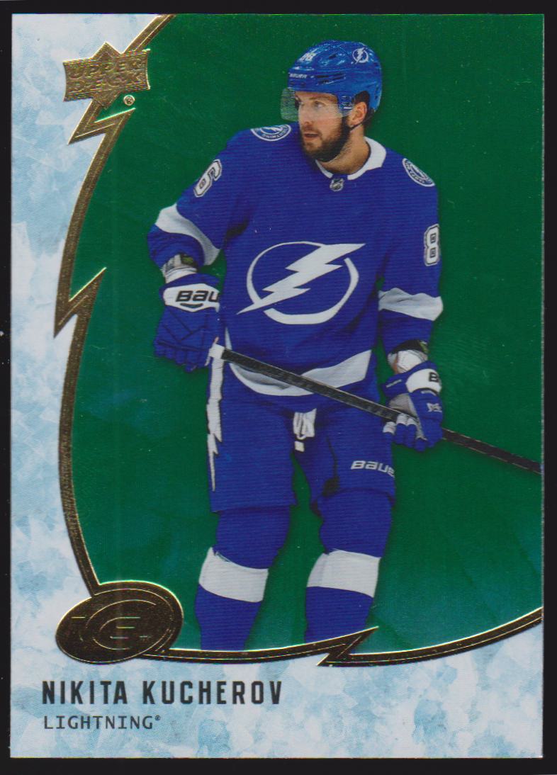 2019-20 Upper Deck Ice Green #25 Nikita Kucherov (image for) 2019-20 Upper Deck Ice Green #25 Nikita Kucherov