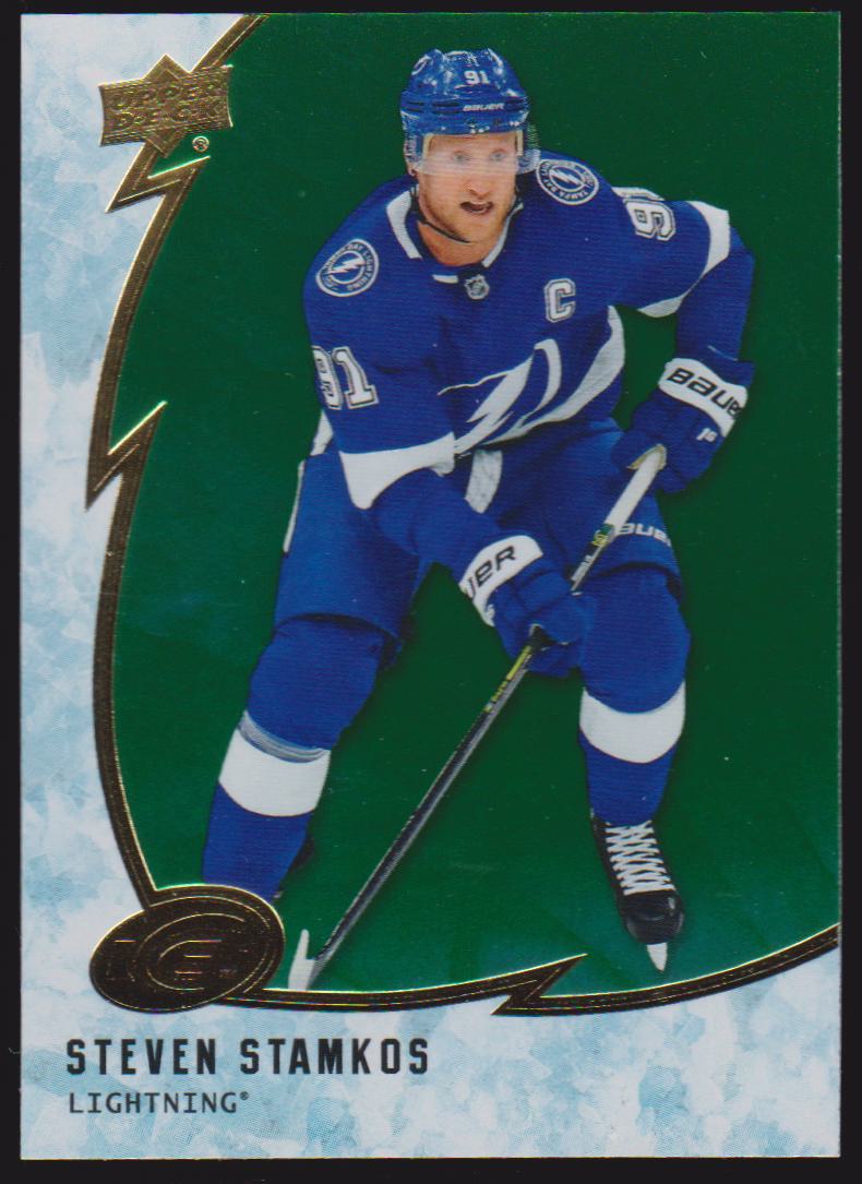 2019-20 Upper Deck Ice Green #38 Steven Stamkos (image for) 2019-20 Upper Deck Ice Green #38 Steven Stamkos