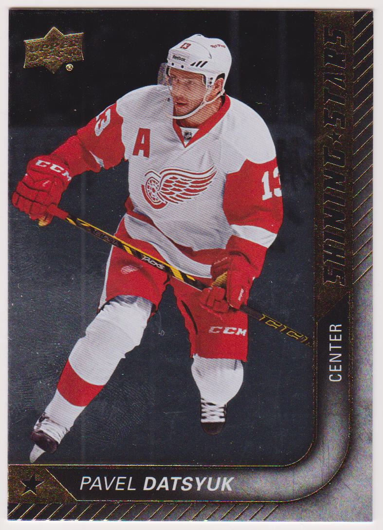 2015-16 Upper Deck Shining Stars #SS25 Pavel Datsyuk (image for) 2015-16 Upper Deck Shining Stars #SS25 Pavel Datsyuk