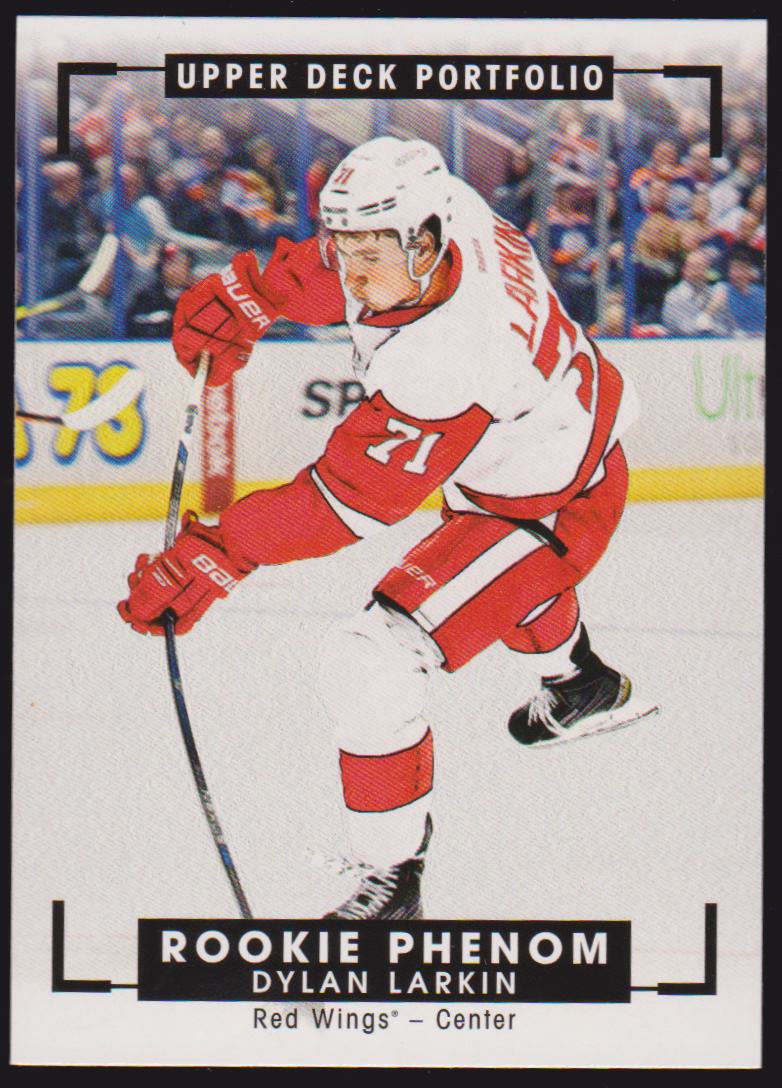 2015-16 Upper Deck Portfolio #328 Dylan Larkin - RC Year (image for) 2015-16 Upper Deck Portfolio #328 Dylan Larkin - RC Year
