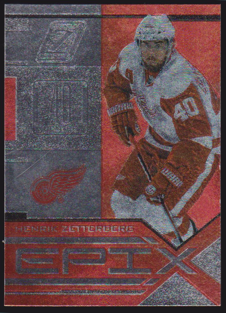 2010-11 Zenith Epix #6 Henrik Zetterberg (image for) 2010-11 Zenith Epix #6 Henrik Zetterberg