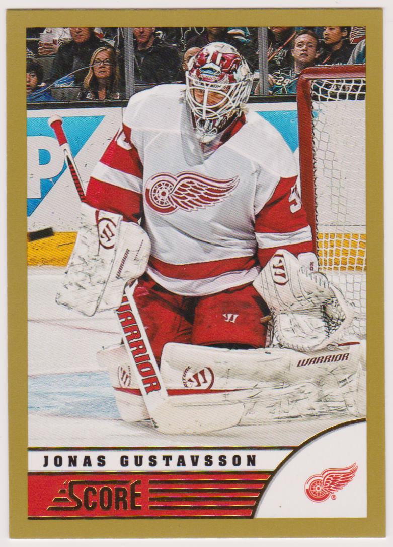 (image for) 2013-14 Score Gold #177 Jonas Gustavsson