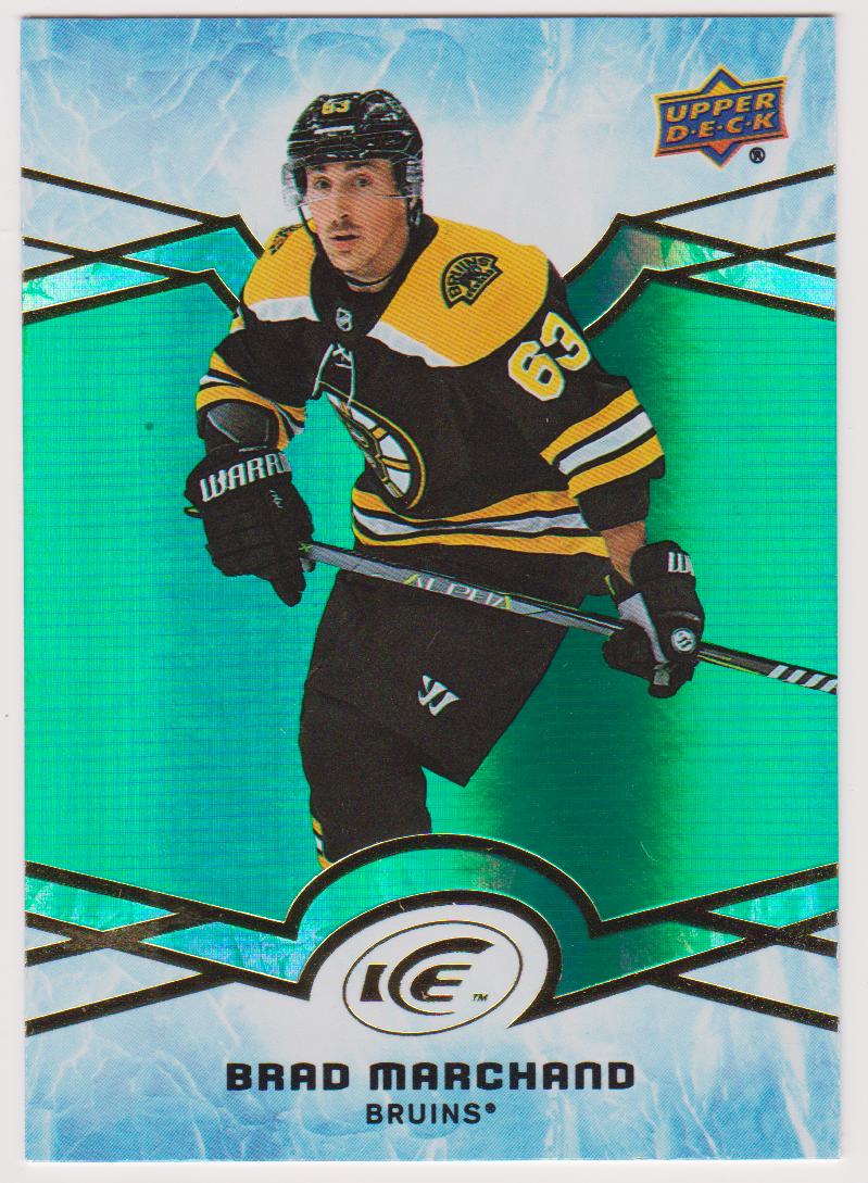 (image for) 2018-19 Upper Deck Ice Green #6 Brad Marchand
