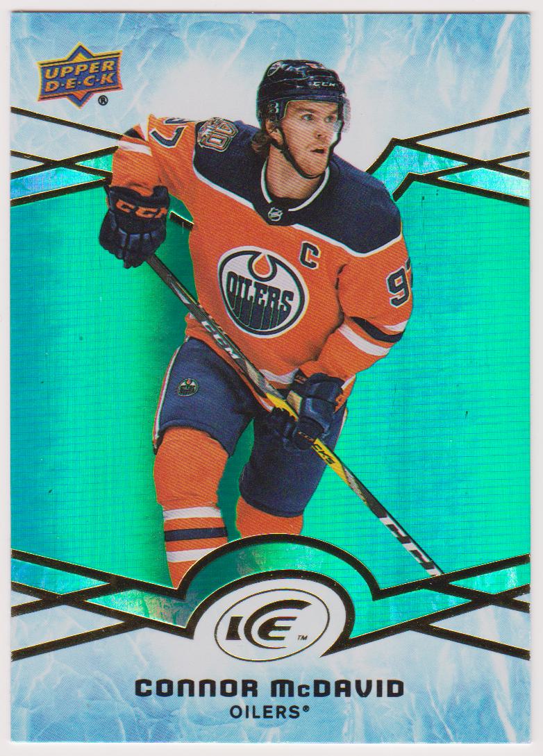 2018-19 Upper Deck Ice Green #12 Connor McDavid (image for) 2018-19 Upper Deck Ice Green #12 Connor McDavid