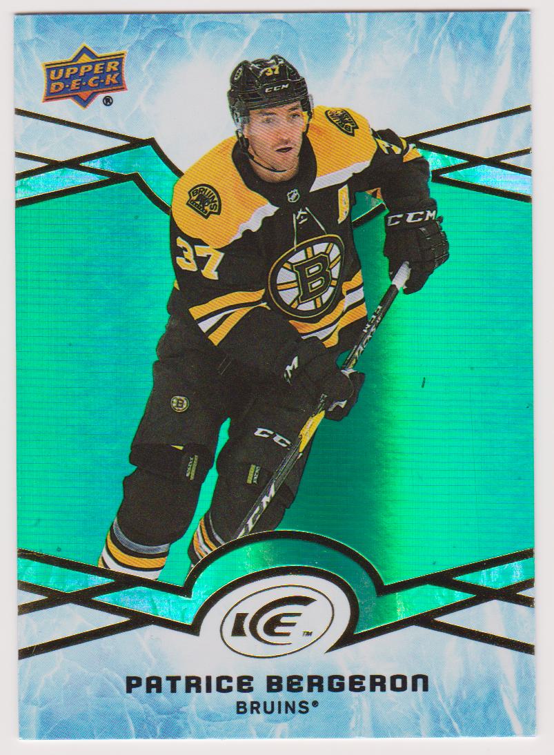 (image for) 2018-19 Upper Deck Ice Green #26 Patrice Bergeron