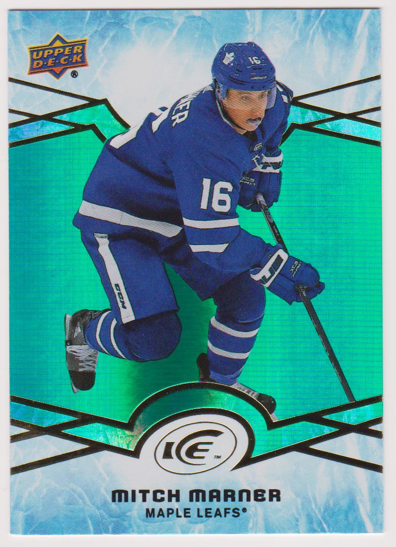 2018-19 Upper Deck Ice Green #28 Mitch Marner (image for) 2018-19 Upper Deck Ice Green #28 Mitch Marner