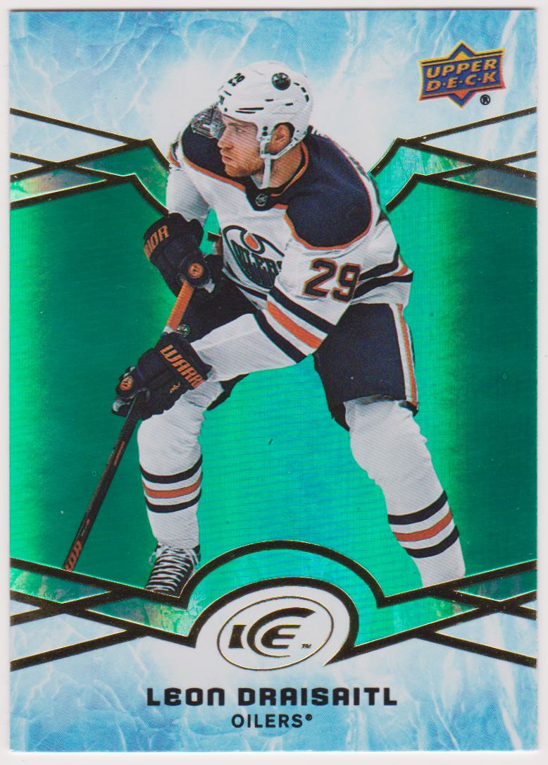 2018-19 Upper Deck Ice Green #41 Leon Draisaitl (image for) 2018-19 Upper Deck Ice Green #41 Leon Draisaitl