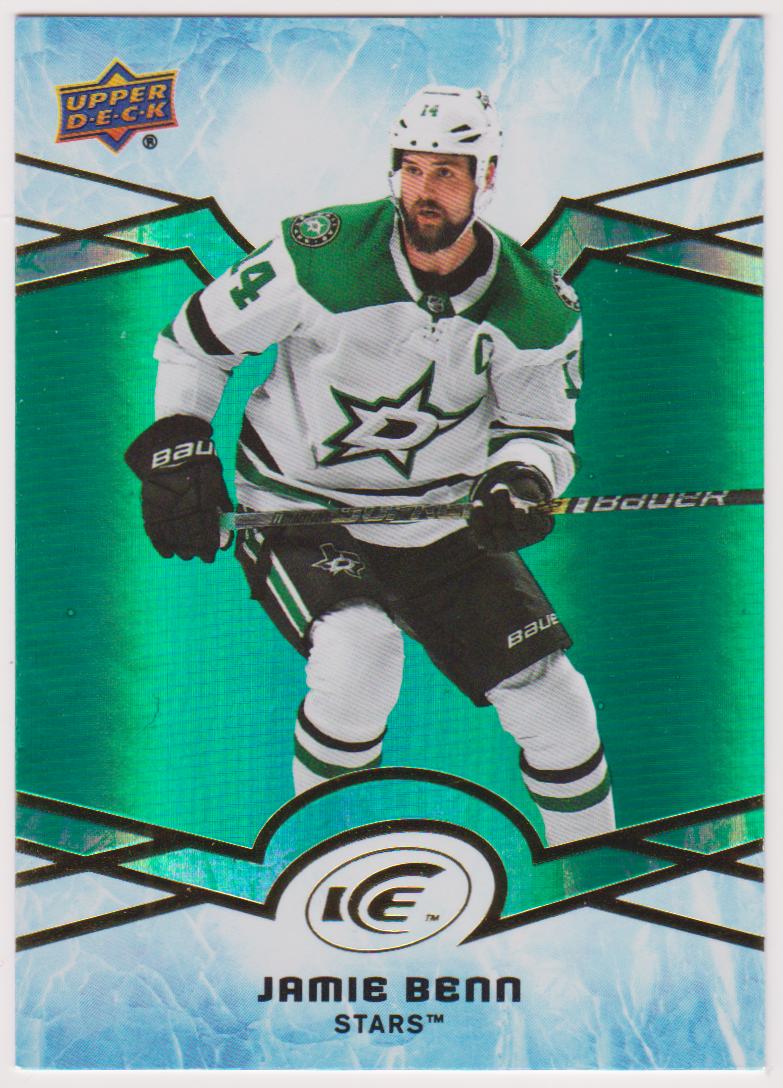 (image for) 2018-19 Upper Deck Ice Green #37 Jamie Benn