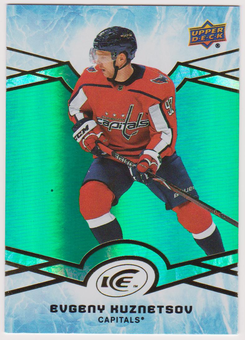 2018-19 Upper Deck Ice Green #47 Evgeny Kuznetsov (image for) 2018-19 Upper Deck Ice Green #47 Evgeny Kuznetsov