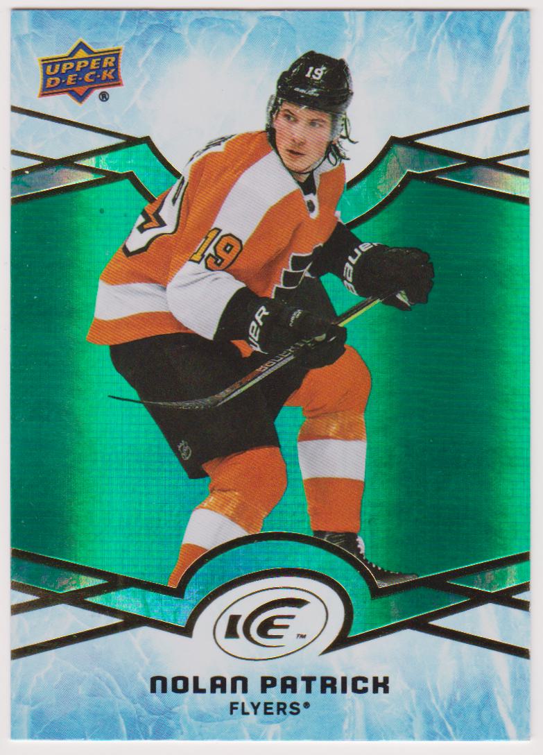 2018-19 Upper Deck Ice Green #49 Nolan Patrick (image for) 2018-19 Upper Deck Ice Green #49 Nolan Patrick