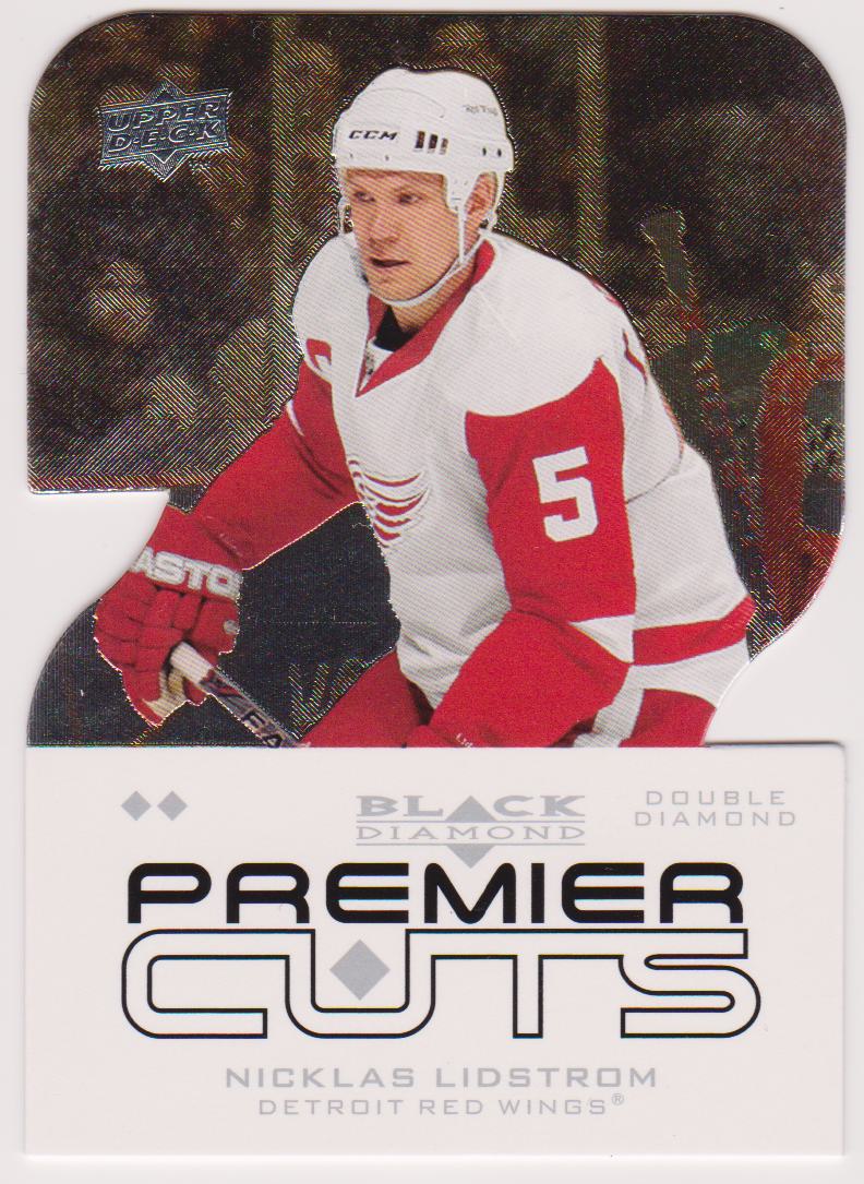 (image for) 2008-09 Black Diamond Premier Die-Cut #PDC35 Nicklas Lidstrom