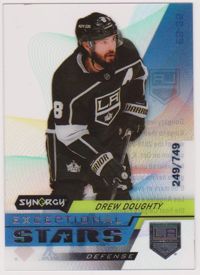 2020-21 Synergy Exceptional Stars #ES35 Drew Doughty 249/749 (image for) 2020-21 Synergy Exceptional Stars #ES35 Drew Doughty 249/749