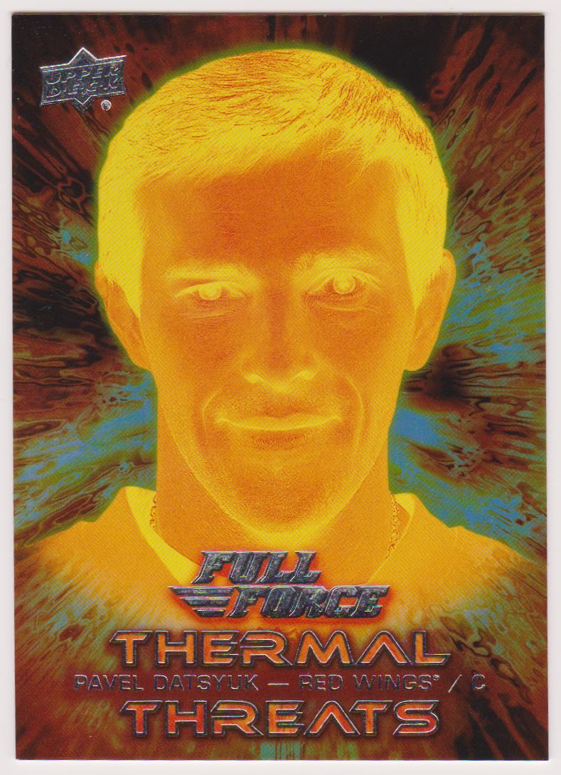 (image for) 2015-16 Upper Deck Full Force Thermal Threats #TTPD Pavel Datsyuk