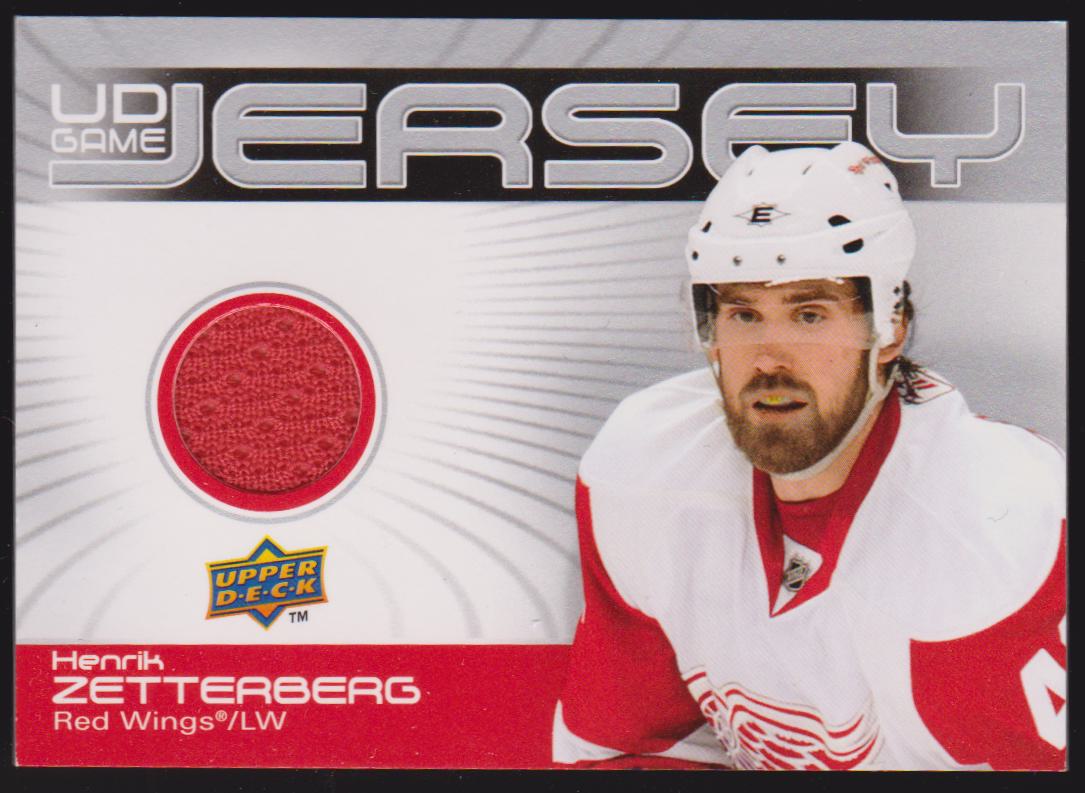 (image for) 2010-11 Upper Deck Game Jerseys #GJHZ Henrik Zetterberg