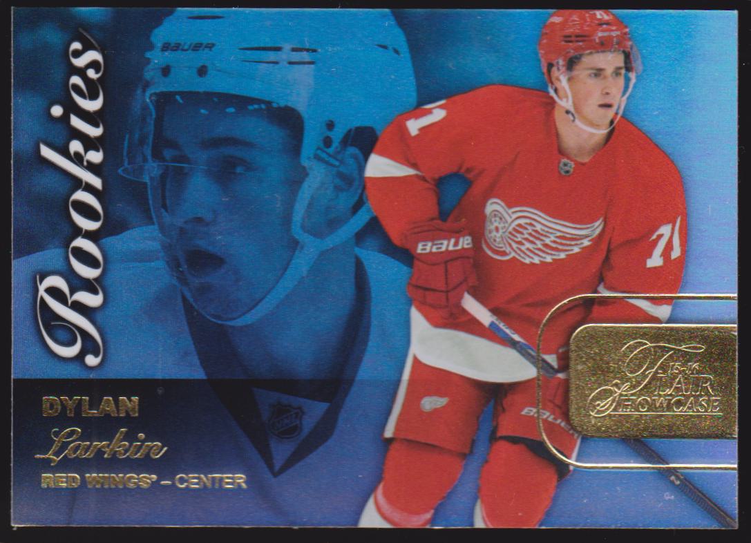 2015-16 Fleer Showcase Flair #38 Dylan Larkin - RC Year (image for) 2015-16 Fleer Showcase Flair #38 Dylan Larkin - RC Year