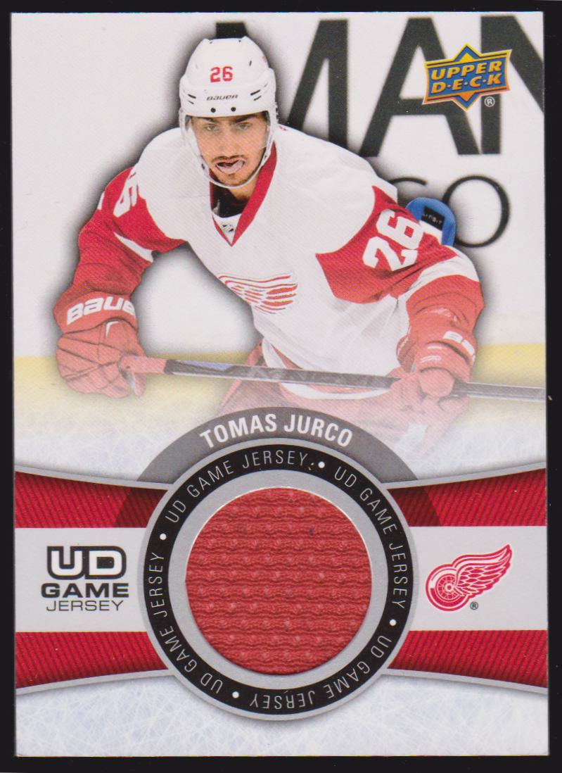 2015-16 Upper Deck Game Jerseys #GJTJ Tomas Jurco (image for) 2015-16 Upper Deck Game Jerseys #GJTJ Tomas Jurco