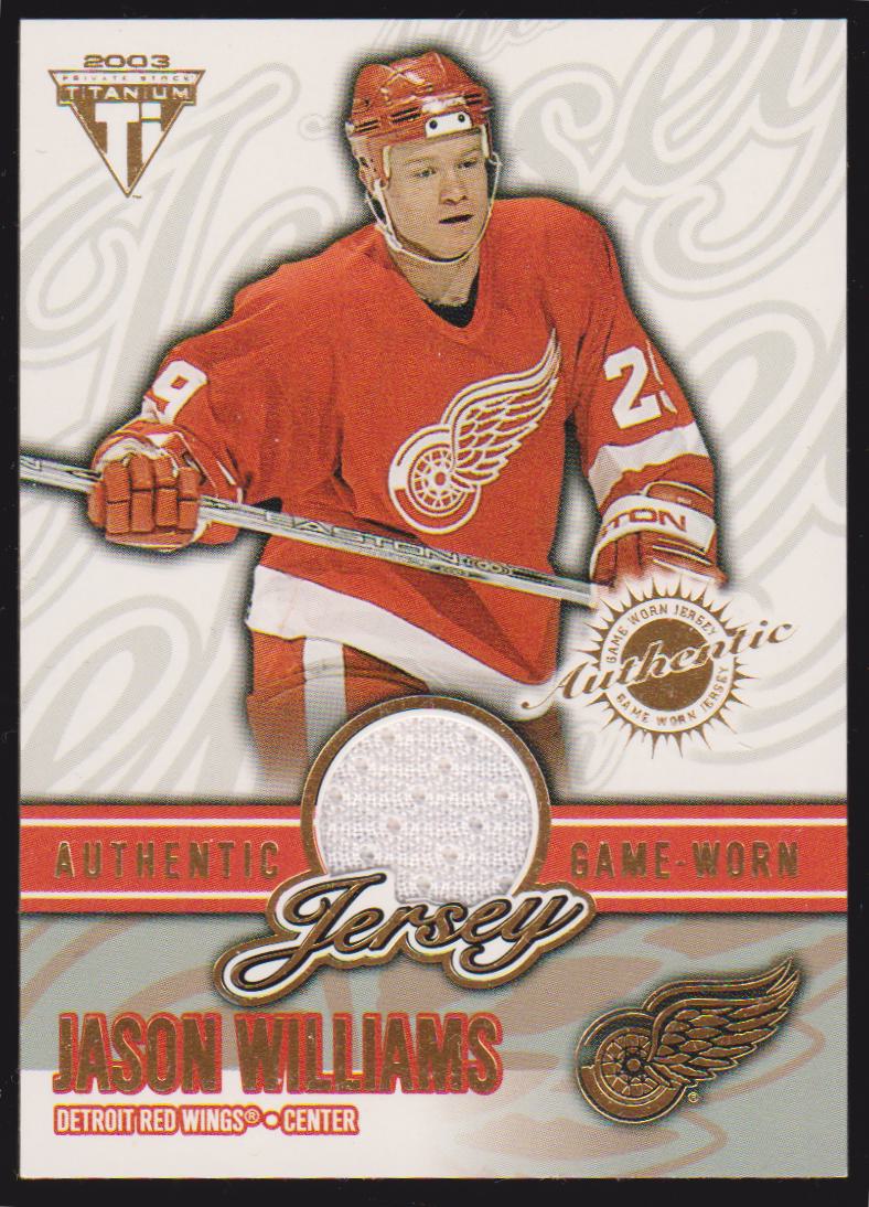 2002-03 Titanium Jerseys #27 Jason Williams 0291/1270 (image for) 2002-03 Titanium Jerseys #27 Jason Williams 0291/1270