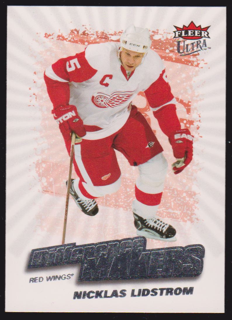 (image for) 2008-09 Ultra Difference Makers #DM5 Nicklas Lidstrom