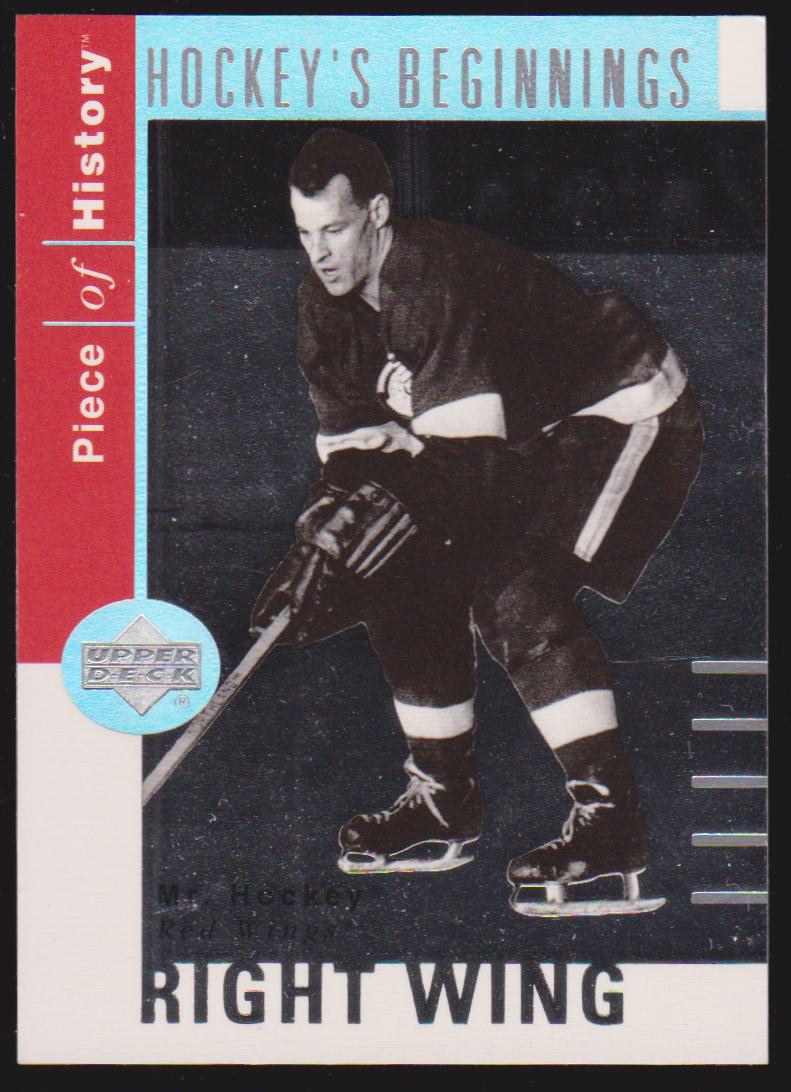 (image for) 2002-03 UD Piece of History Simply the Best #SB5 Gordie Howe