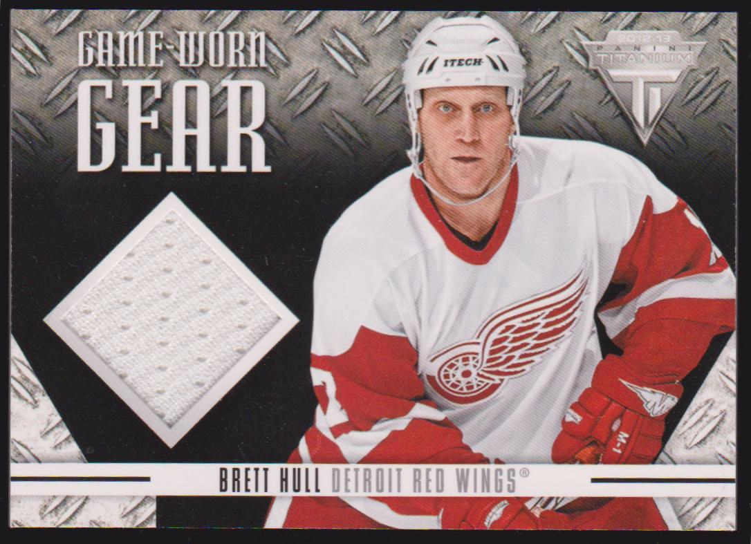 (image for) 2012-13 Panini Titanium Game Worn Gear #GGBH Brett Hull - Jerseys