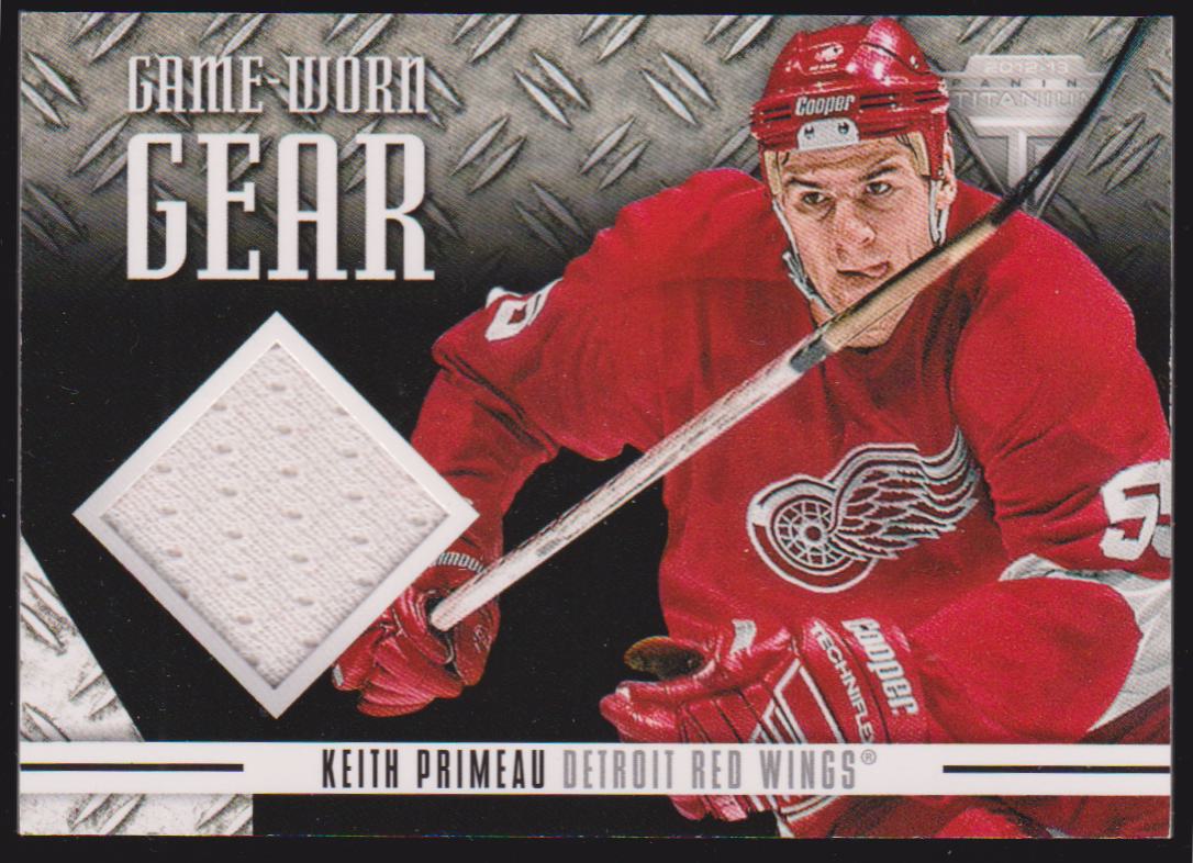 (image for) 2012-13 Panini Titanium Game Worn Gear #GGKP Keith Primeau - Jerseys