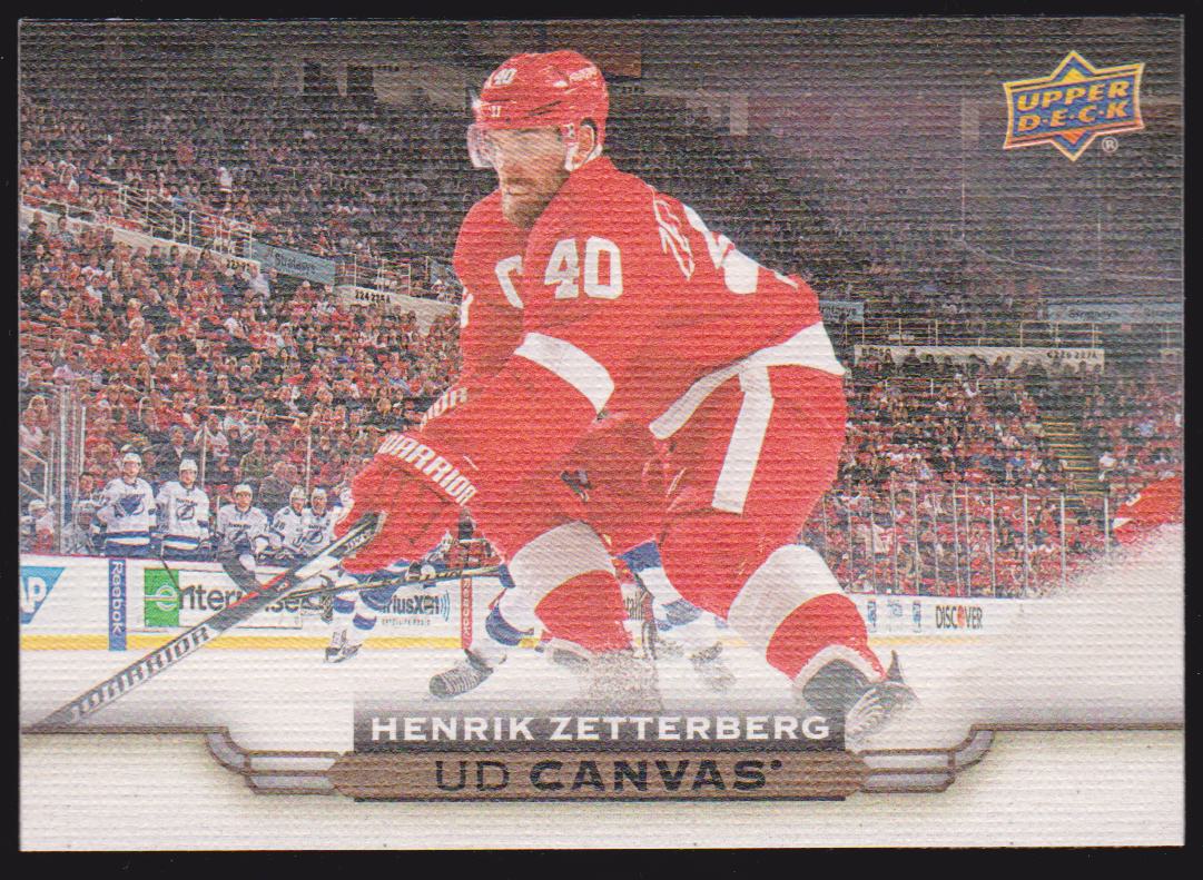 (image for) 2015-16 Upper Deck Canvas #C29 Henrik Zetterberg
