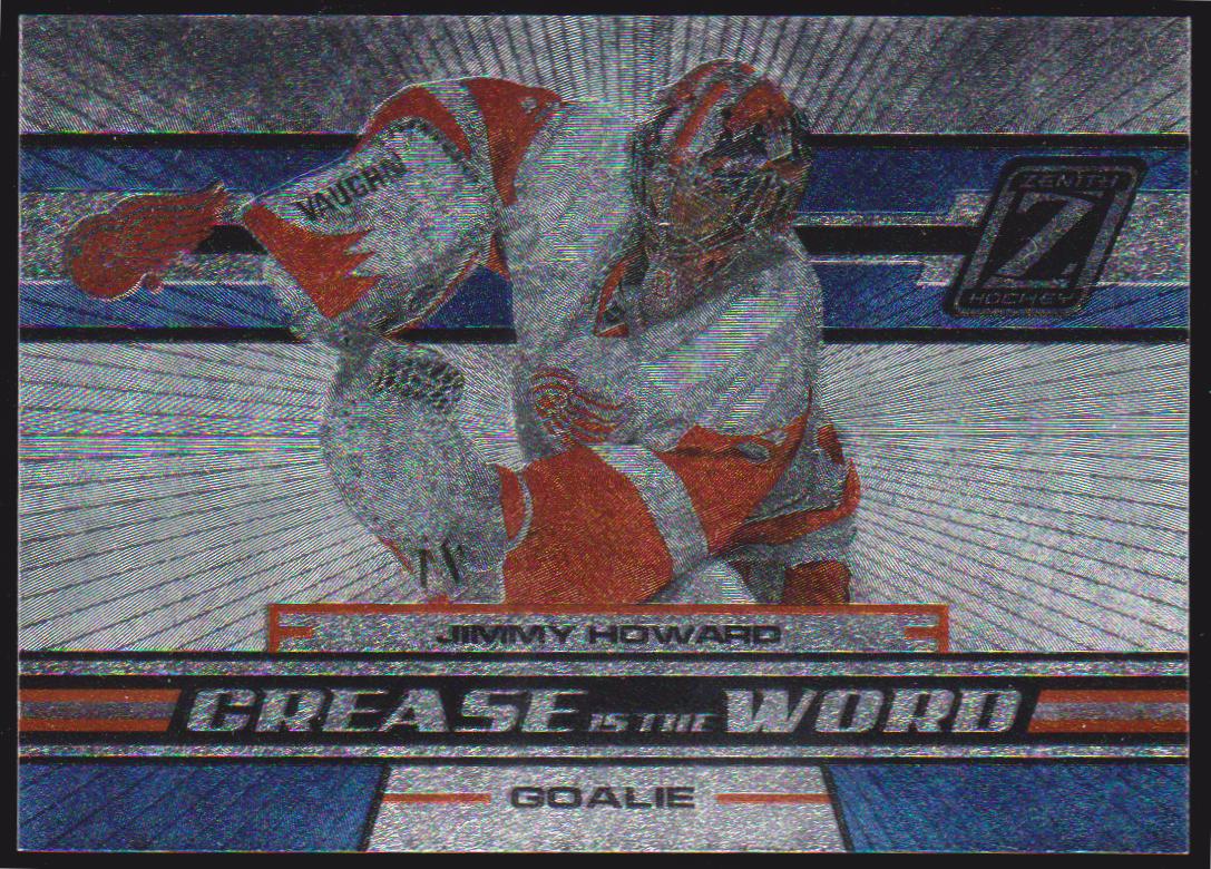 (image for) 2010-11 Zenith Crease Is The Word #4 Jimmy Howard