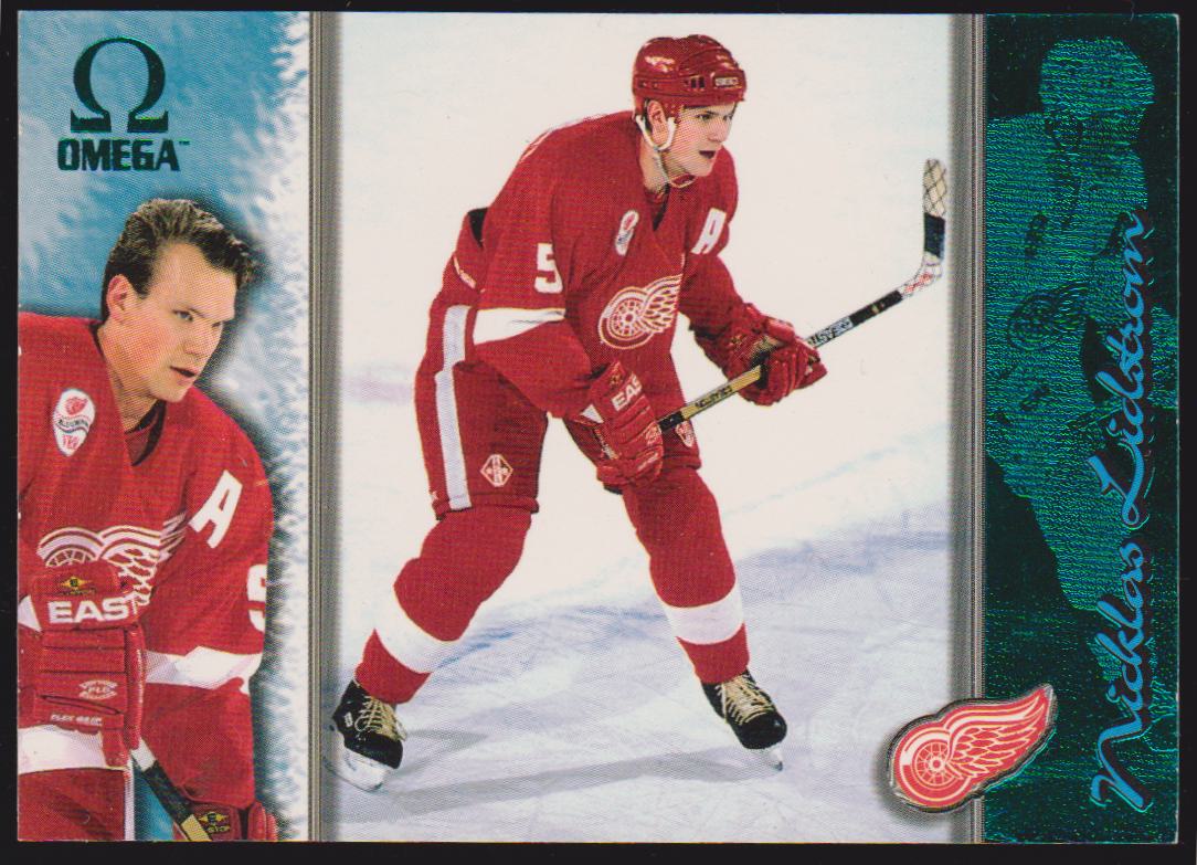 (image for) 1997-98 Pacific Omega Emerald Green #83 Nicklas Lidstrom