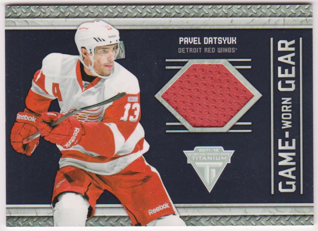 (image for) 2011-12 Panini Titanium Game Worn Gear #31 Pavel Datsyuk