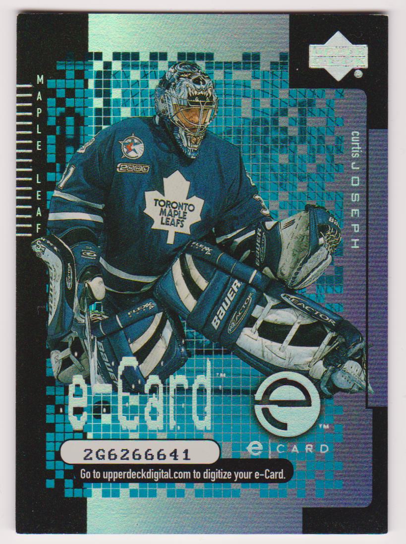 (image for) 2000-01 Upper Deck e-Cards #EC6 Curtis Joseph