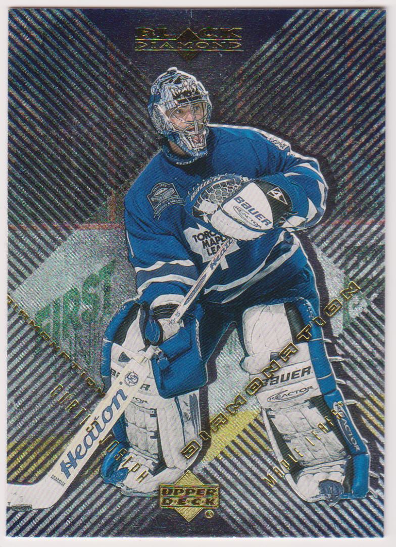 2000-01 Black Diamond Diamonation #IG9 Curtis Joseph (image for) 2000-01 Black Diamond Diamonation #IG9 Curtis Joseph