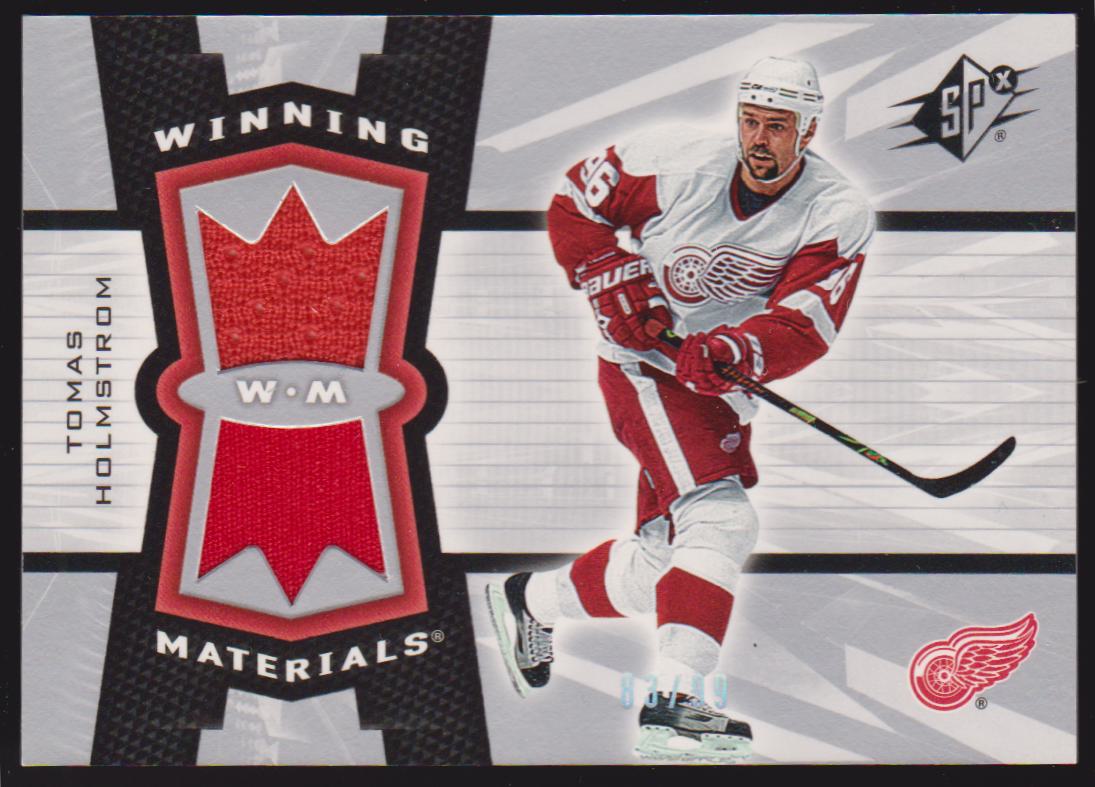 (image for) 2006-07 SPx Winning Materials Spectrum #WMHO Tomas Holmstrom 83/99
