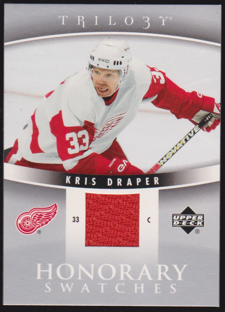 (image for) 2006-07 Upper Deck Trilogy Honorary Swatches #HSKD Kris Draper