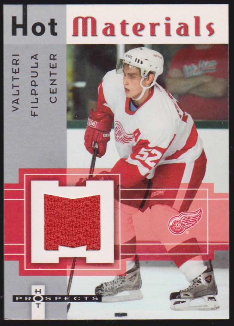 (image for) 2005-06 Hot Prospects Hot Materials #HMVF Valtteri Filppula RC