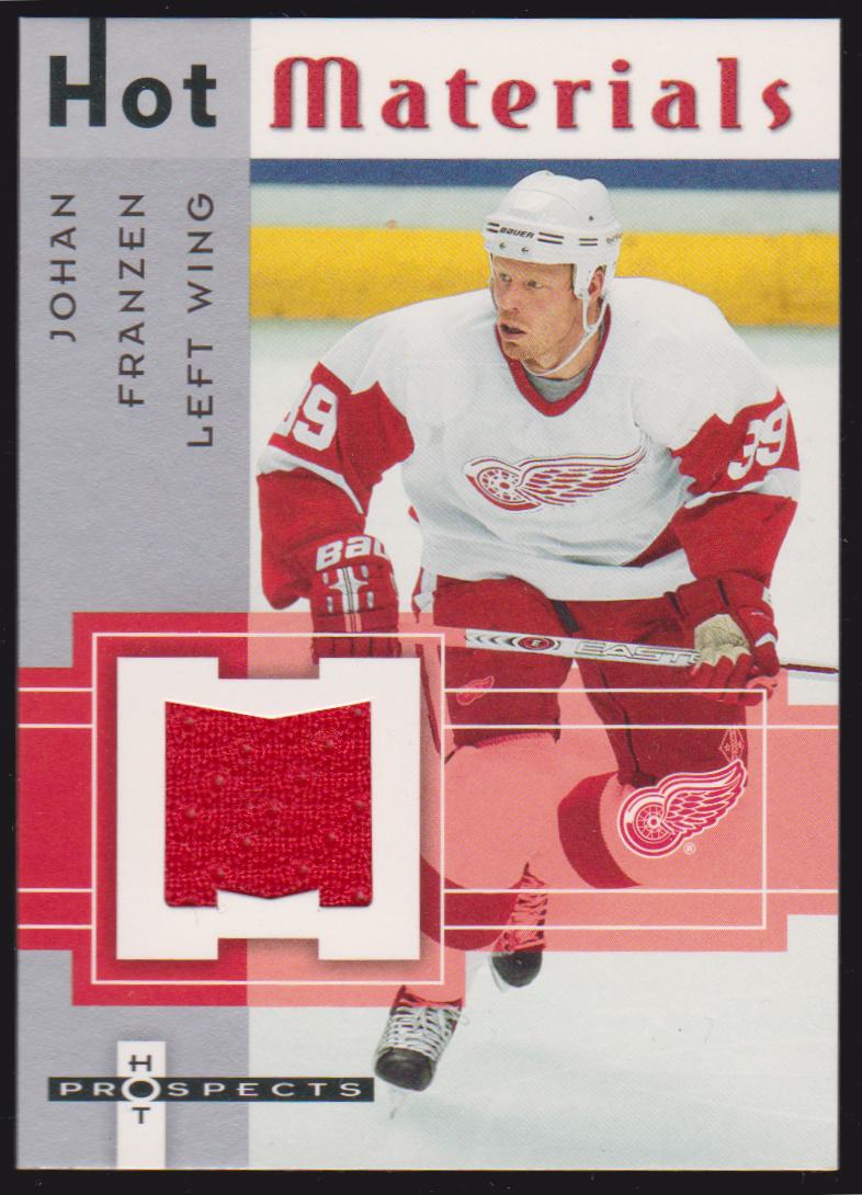 (image for) 2005-06 Hot Prospects Hot Materials #HMJF Johan Franzen RC