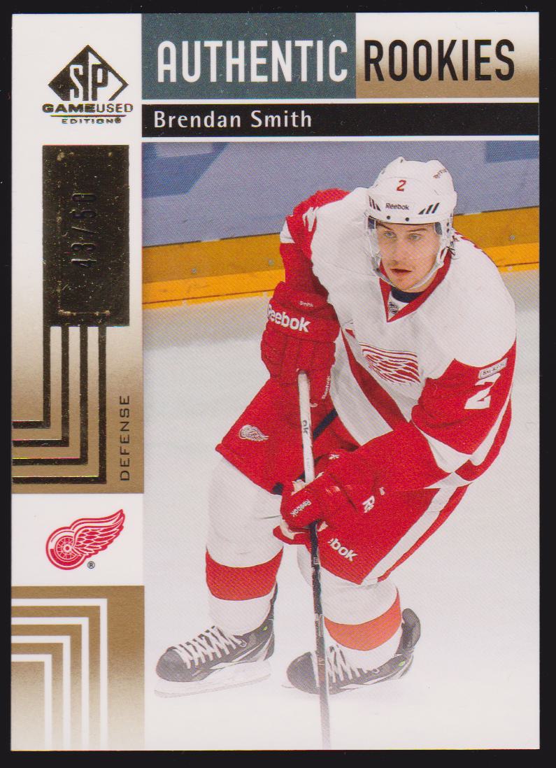2011-12 SP Game Used Gold #181 Brendan Smith 43/50 - RC Year (image for) 2011-12 SP Game Used Gold #181 Brendan Smith 43/50 - RC Year