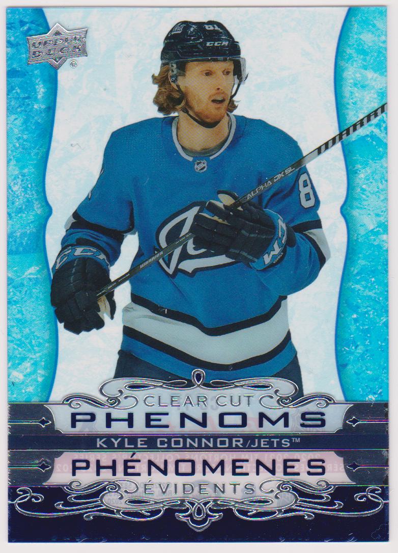 (image for) 2020-21 Upper Deck Tim Hortons Clear Cut Phenoms #CC11 Kyle Connor