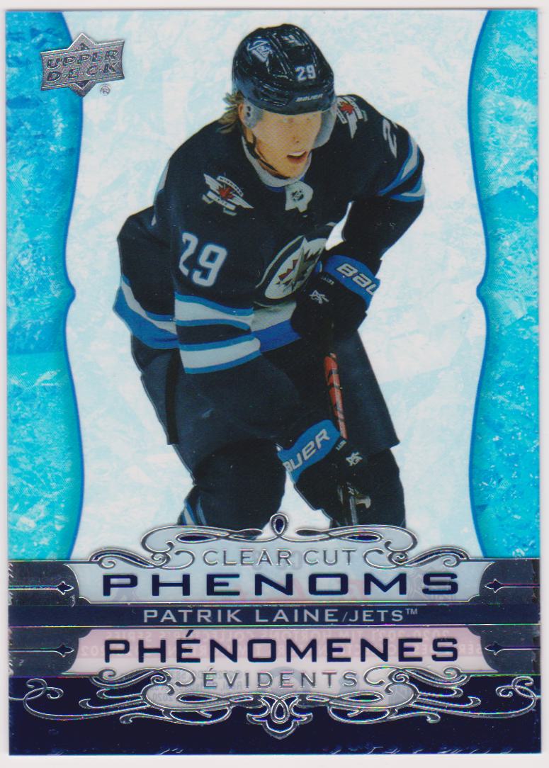 2020-21 Upper Deck Tim Hortons Clear Cut Phenoms #CC3 Patrik Laine (image for) 2020-21 Upper Deck Tim Hortons Clear Cut Phenoms #CC3 Patrik Laine