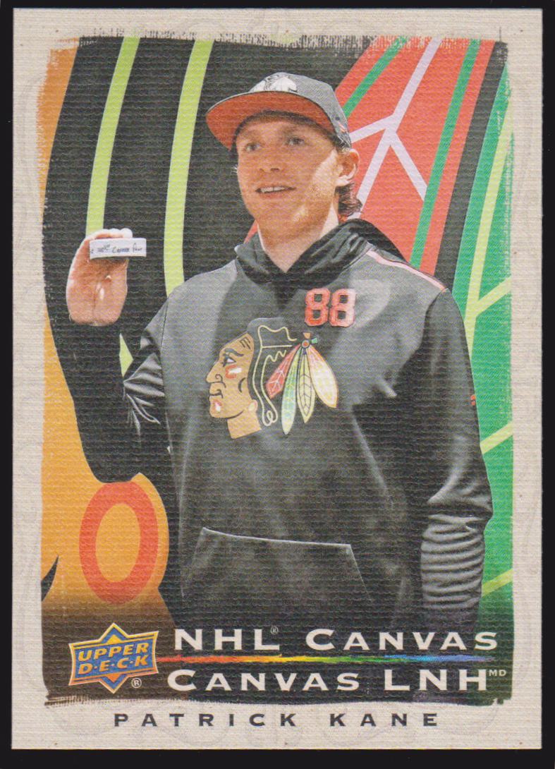 2020-21 Upper Deck Tim Hortons NHL Canvas #C4 Patrick Kane (image for) 2020-21 Upper Deck Tim Hortons NHL Canvas #C4 Patrick Kane