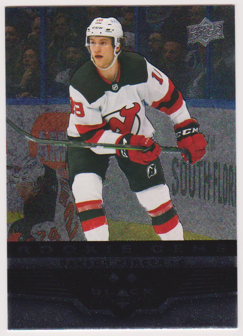 2021-22 Upper Deck '05-06 Black Diamond Retro #BD22 Dawson Mercer - RC Year (image for) 2021-22 Upper Deck '05-06 Black Diamond Retro #BD22 Dawson Mercer - RC Year